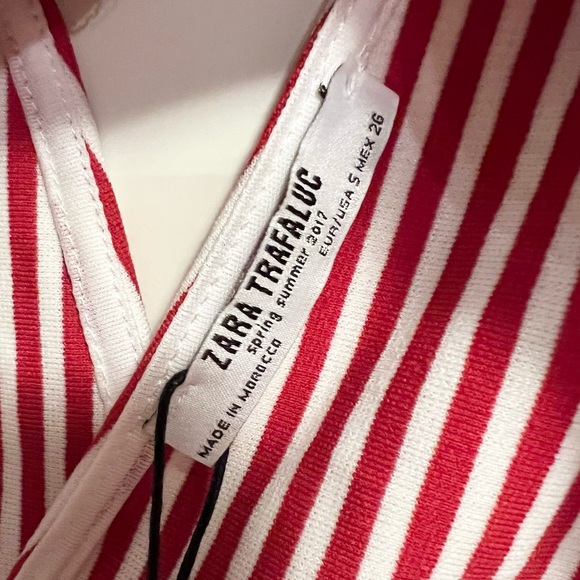 🆕 NWT Zara Striped Jumpsuit Romper - Picture 9 of 10